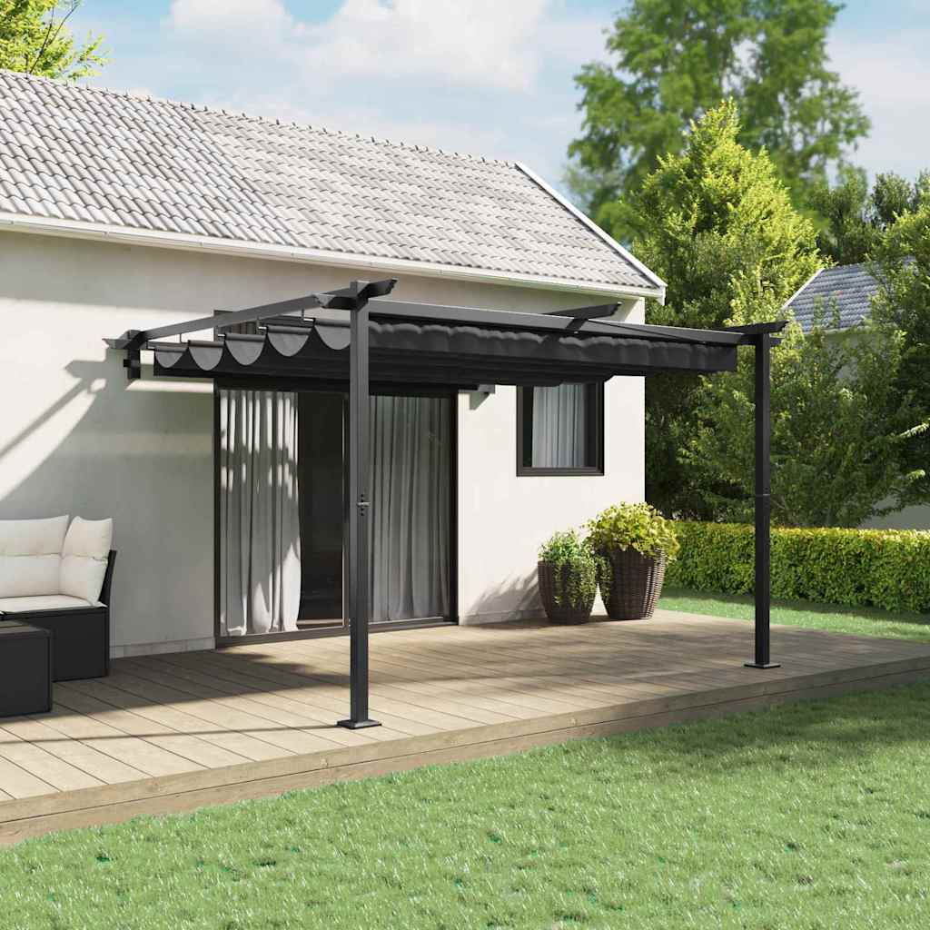 Gazebo 300 x 300 x 200 cm Anthracite Polyester