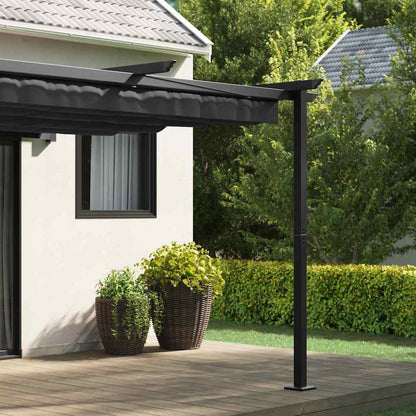 Gazebo 300 x 300 x 200 cm Anthracite Polyester