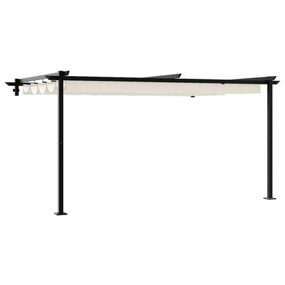 Gazebo 400 x 300 x 200 cm Cream Polyester