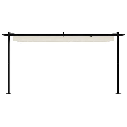 Gazebo 400 x 300 x 200 cm Cream Polyester