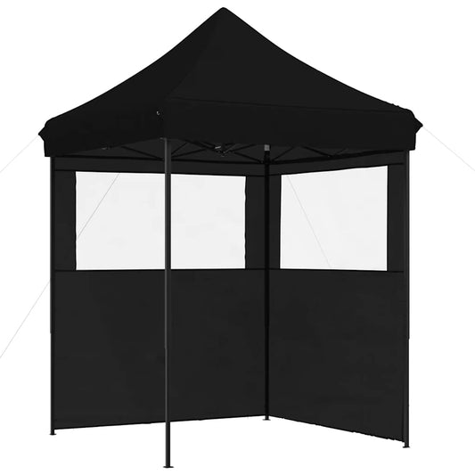 Party Tent Black Oxford Fabric