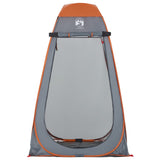 Privacy Tent Grey and Orange Pop-up Waterproof