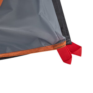 Privacy Tent Grey and Orange Pop-up Waterproof