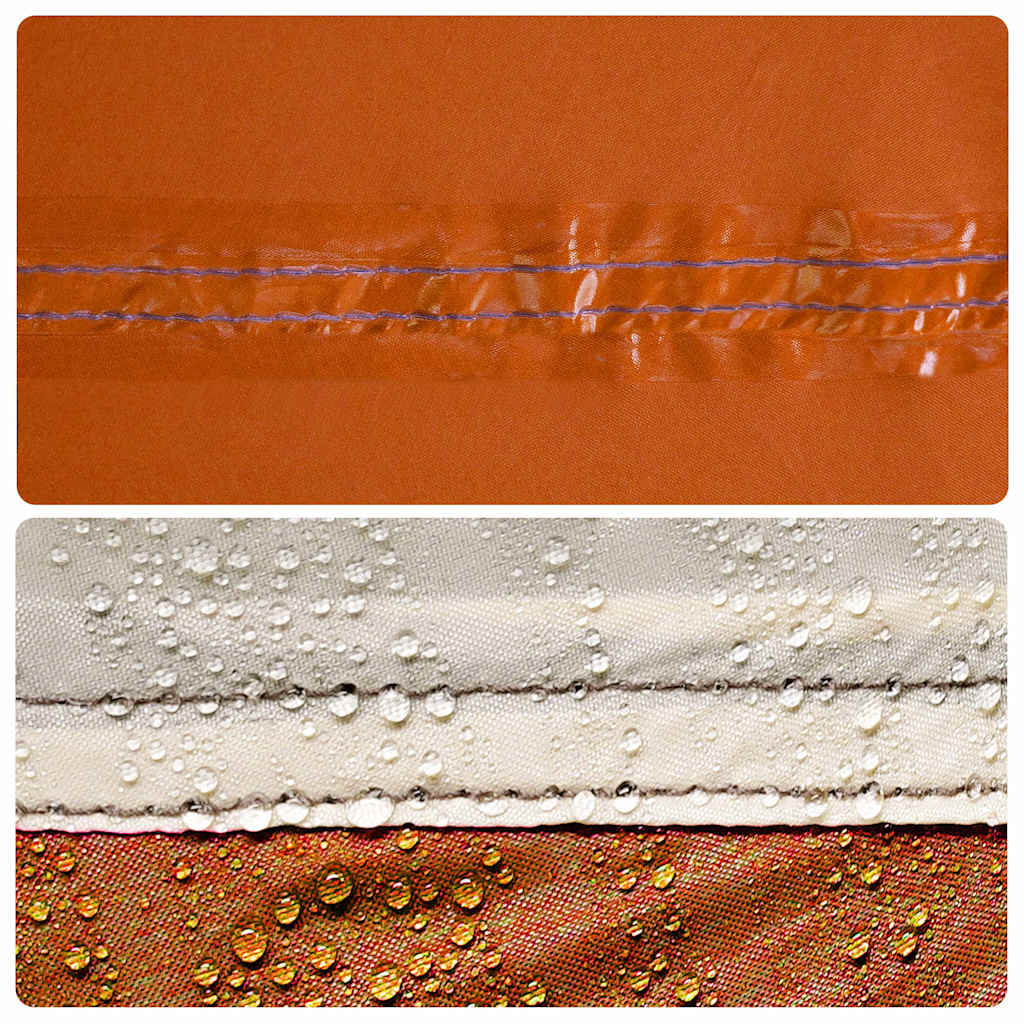 Privacy Tent Grey and Orange Pop-up Waterproof