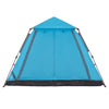 Camping Tent Dome 5-Person Blue Quick Release