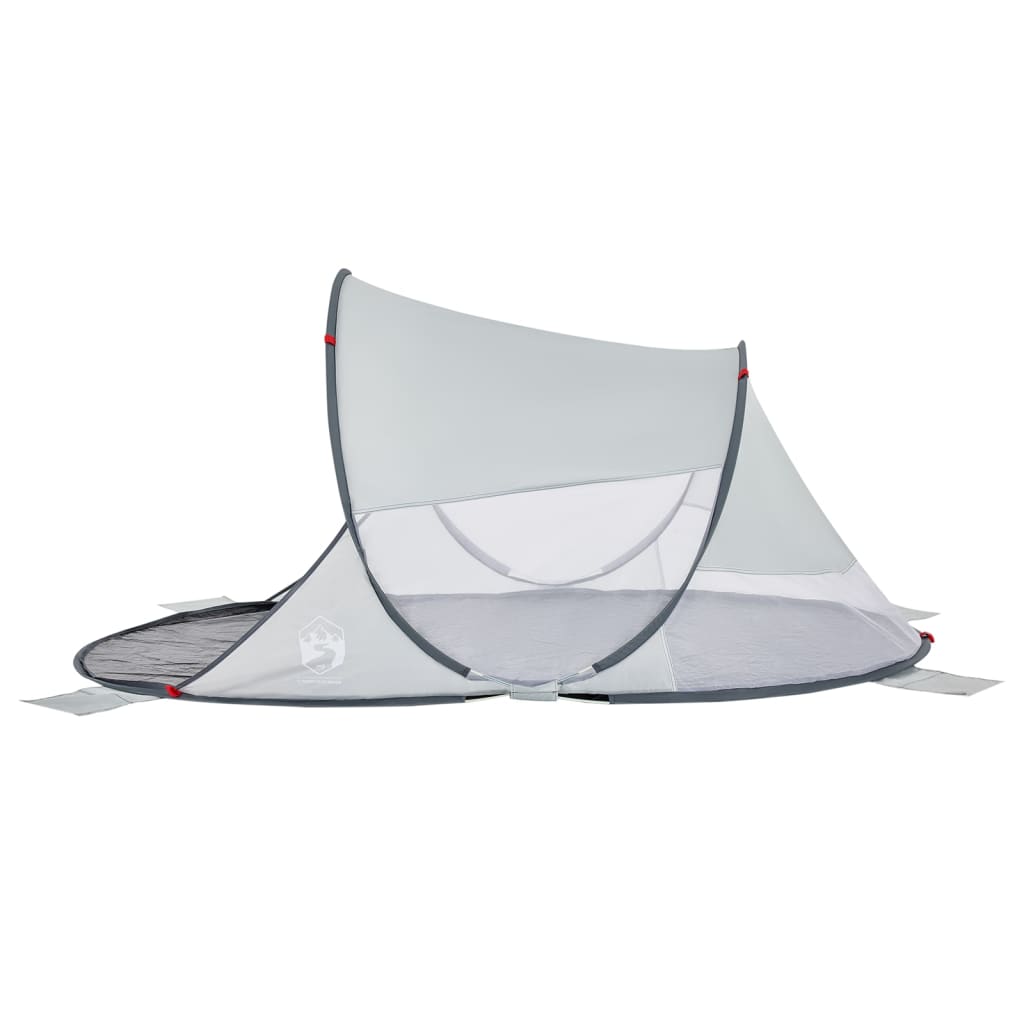 Beach Tent Grey Pop-up Waterproof