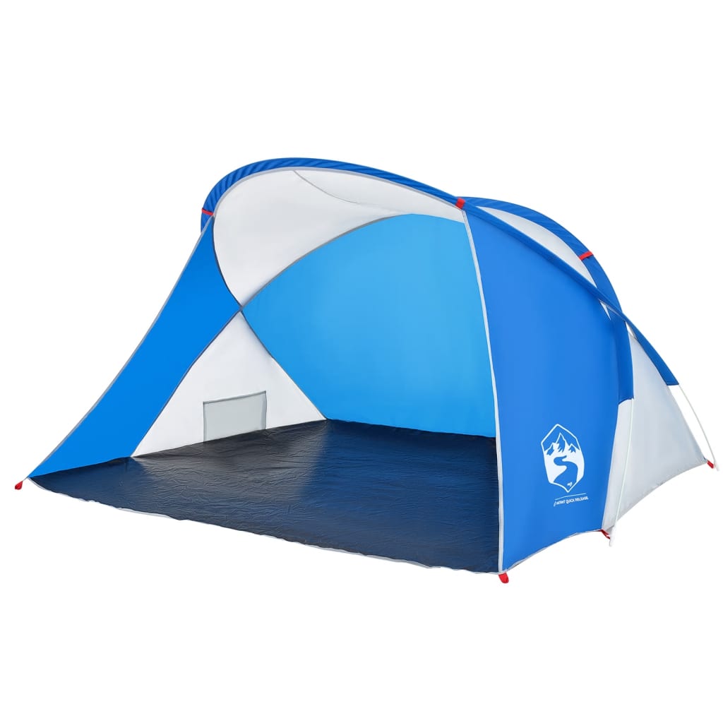 Beach Tent 2-Person Azure Blue Pop-up Waterproof