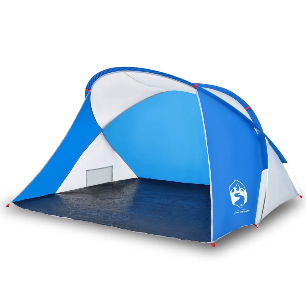 Beach Tent 2-Person Azure Blue Pop-up Waterproof