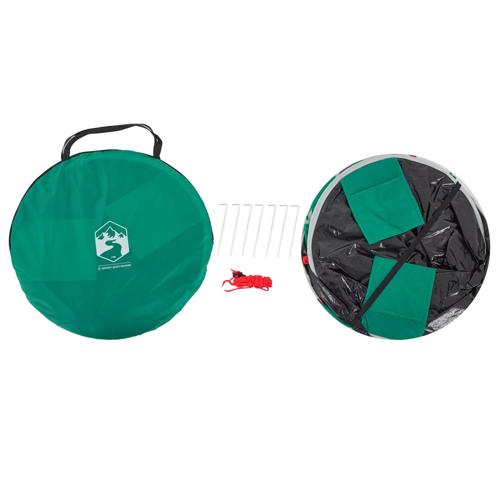 Beach Tent 2-Person Sea Green Pop-up Waterproof