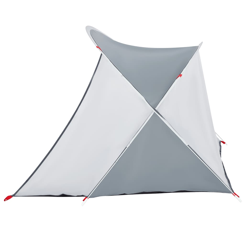 Beach Tent 2-Person Grey Pop-up Waterproof