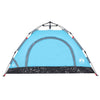Camping Tent 2-Person Blue Quick Release