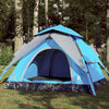 Camping Tent Dome 3-Person Blue Quick Release