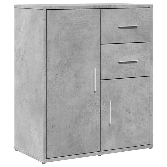 Sideboard Concrete Grey 60x31x70 cm Engineered Wood