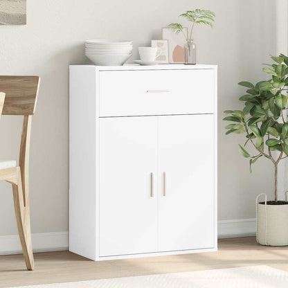 Sideboard White 60x30x84 cm Engineered Wood