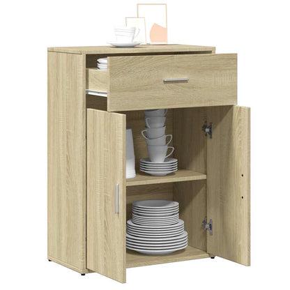 Sideboard Sonoma Oak 60x30x84 cm Engineered Wood