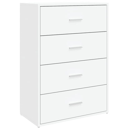 Sideboard White 60x31x84 cm Engineered Wood