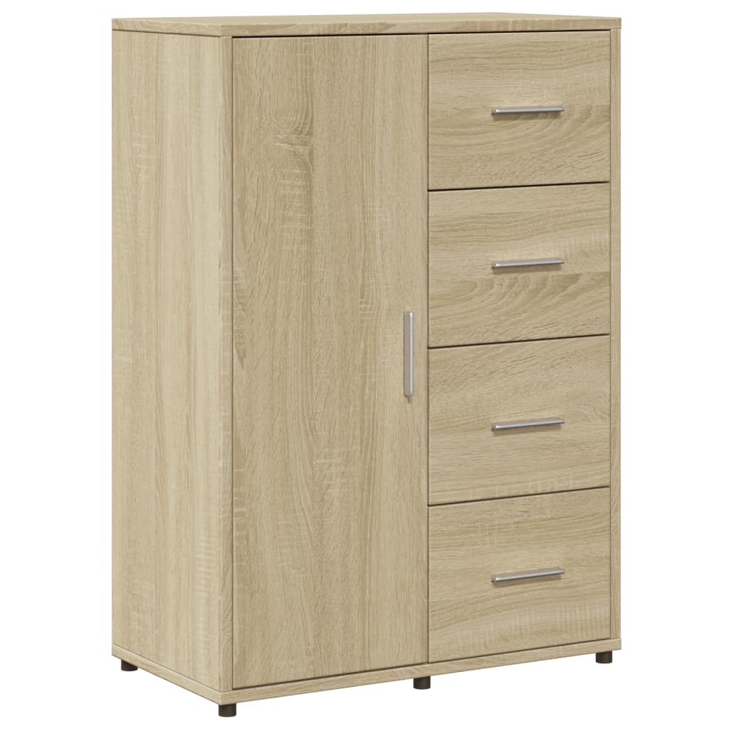 Sideboard Sonoma Oak 60x31x84 cm Engineered Wood