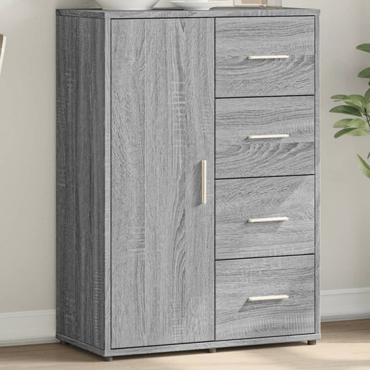 Sideboard Grey Sonoma 60x31x84 cm Engineered Wood