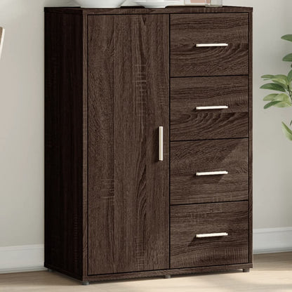 Sideboard Brown Oak 60x31x84 cm Engineered Wood