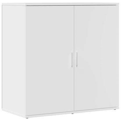 Sideboard White 79x38x80 cm Engineered Wood
