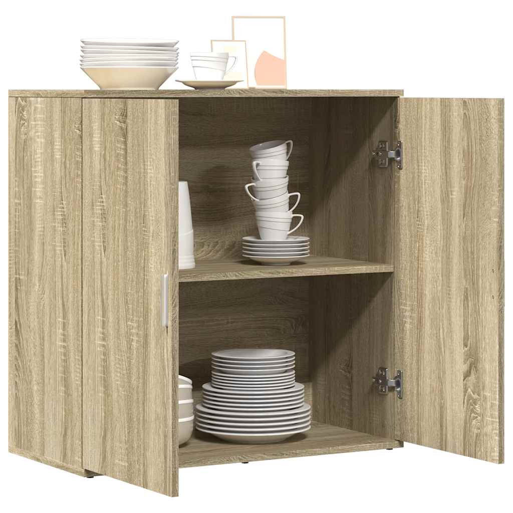 Sideboard Sonoma Oak 79x38x80 cm Engineered Wood