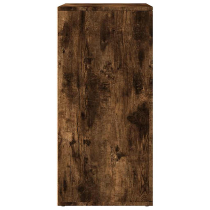 Sideboard Smoked Oak 79x38x80 cm Engineered Wood