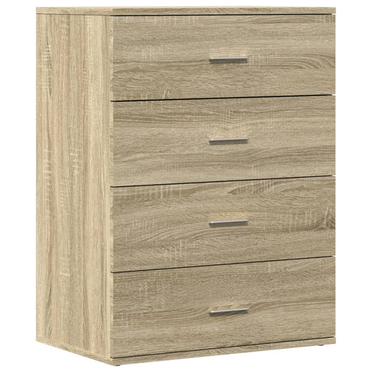 Sideboard Sonoma Oak 60x39x80 cm Engineered Wood