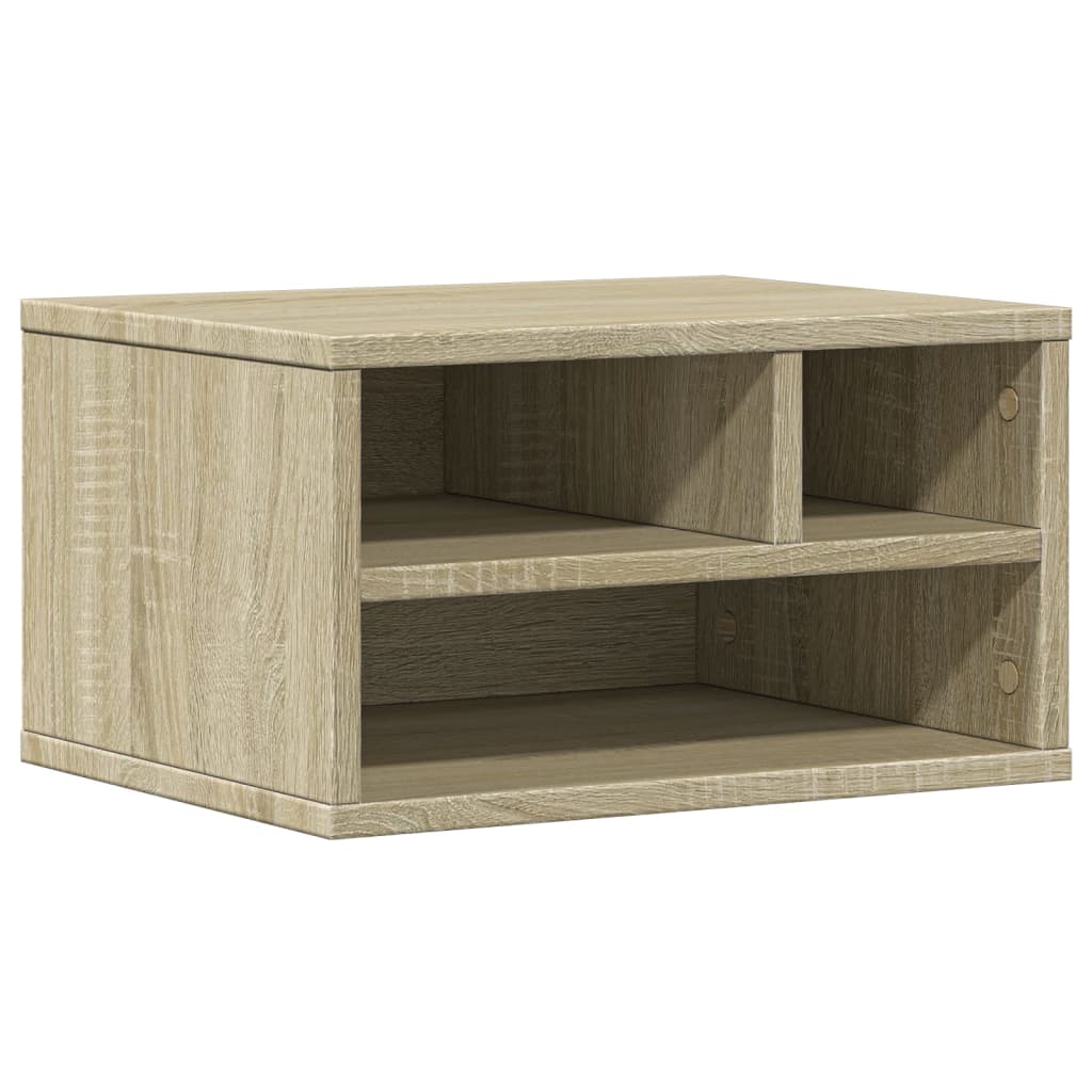 Printer Stand Sonoma Oak 40x32x22,5 cm Engineered Wood