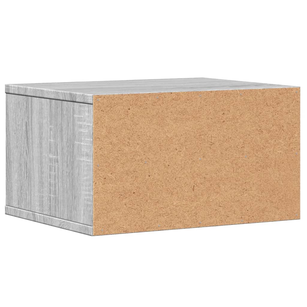 Printer Stand Grey Sonoma 40x32x22,5 cm Engineered Wood