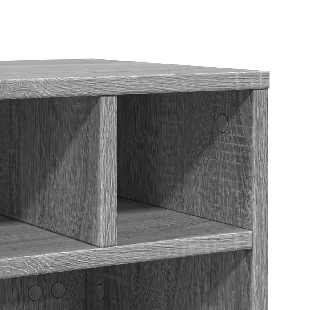 Printer Stand with Wheels Grey Sonoma 41x32x34,5 cm