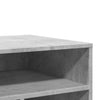 Printer Stand with Wheels Concrete Grey 60x50x67 cm
