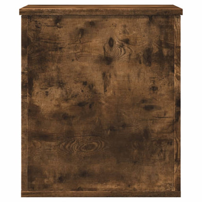 Storage Box Smoked Oak 40x42x46 cm Engineered Wood