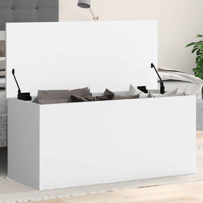 Storage Box | White | Engineered Wood | Medium | Storage Box