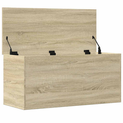 Storage Box | Sonoma Oak | Engineered Wood | 100 x 42 x 46 cm