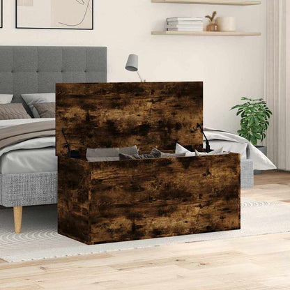 Storage Box | Smoked Oak | Engineered wood | Medium | Storage Box