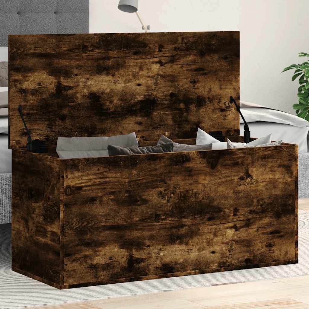 Storage Box | Smoked Oak | Engineered wood | Medium | Storage Box