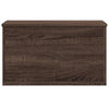 Storage Box Brown Oak 60x35x35 cm Engineered Wood