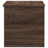 Storage Box Brown Oak 60x35x35 cm Engineered Wood