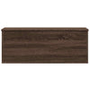 Storage Box Brown Oak 90x35x35 cm Engineered Wood