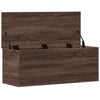 Storage Box Brown Oak 90x35x35 cm Engineered Wood