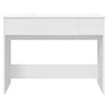 Dressing Table with Mirror White 100x45x76 cm