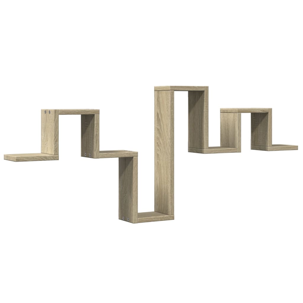 Wall Shelf Sonoma Oak 104.5x10x43 cm Engineered Wood