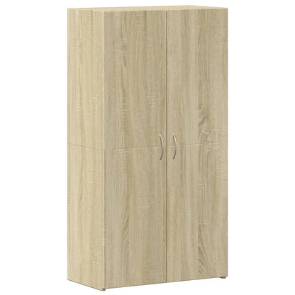 File Cabinet Sonoma Oak 60x32x115 cm Engineered Wood