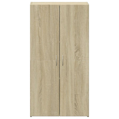 File Cabinet Sonoma Oak 60x32x115 cm Engineered Wood