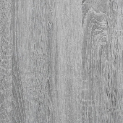 File Cabinet Grey Sonoma 60x32x115 cm Engineered Wood