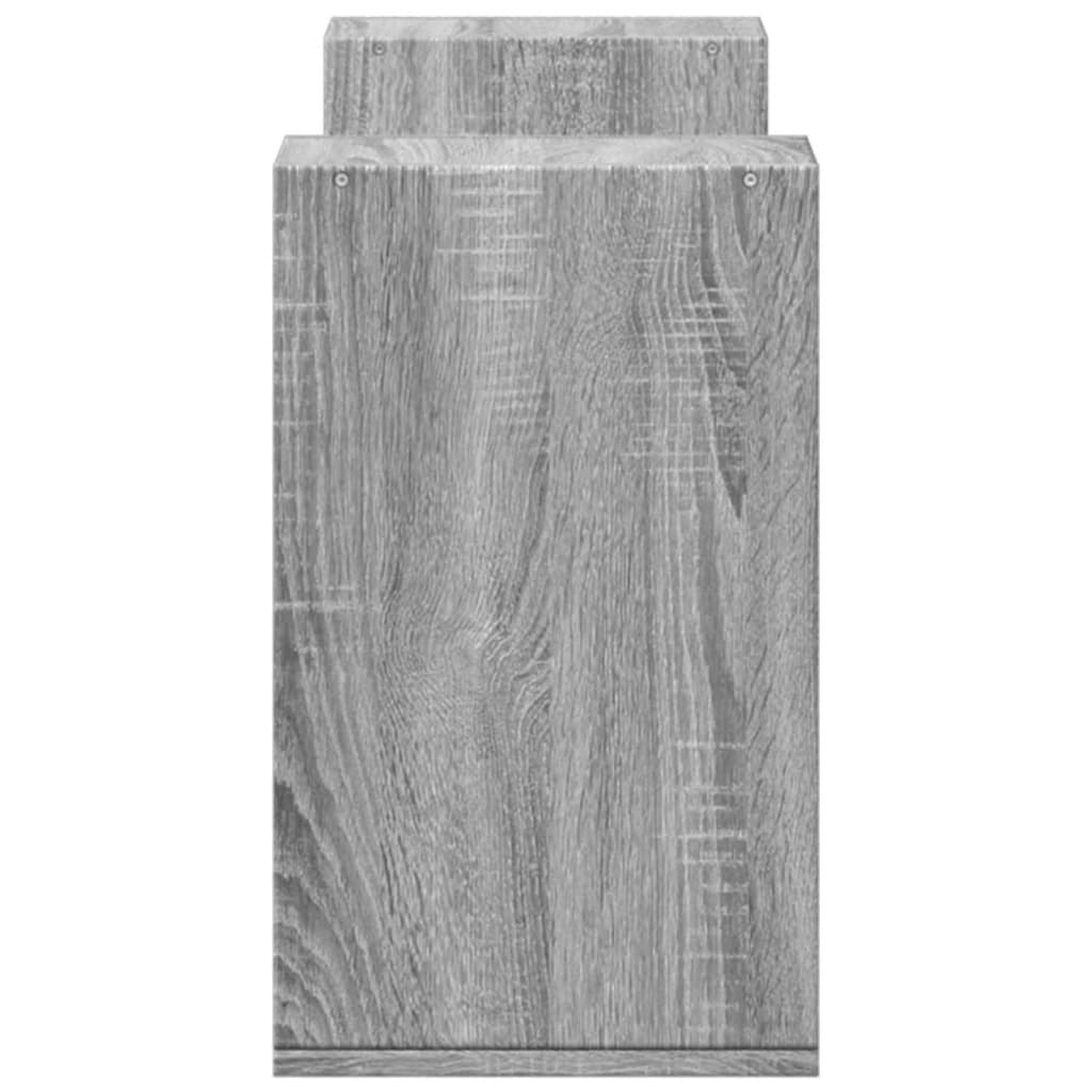 2 Piece TV Cabinet Set Grey Sonoma 75x30x50 cm Engineered Wood