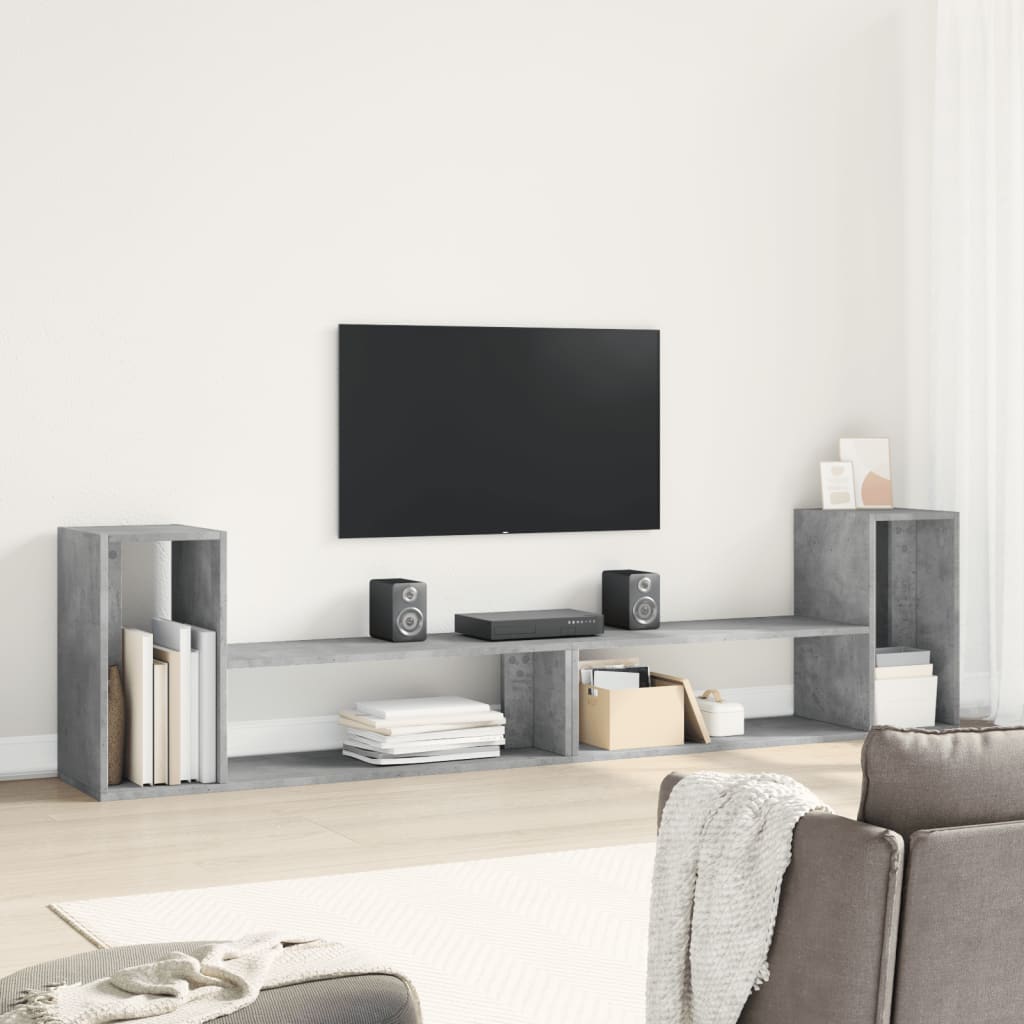 TV Cabinet Concrete Grey
