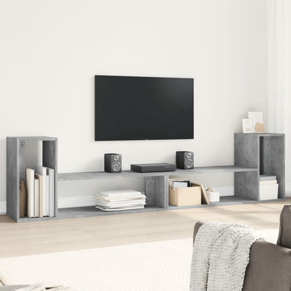 TV Cabinet Concrete Grey