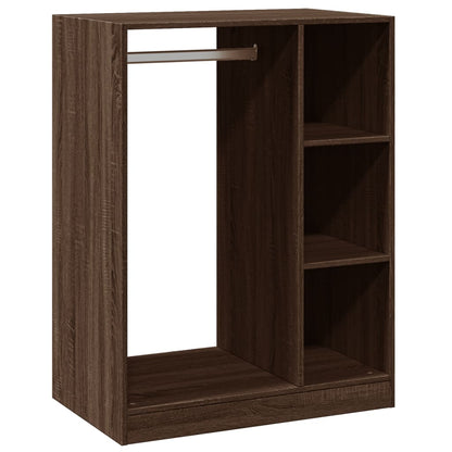 Wardrobe Brown Oak 77x48x102 cm Engineered Wood