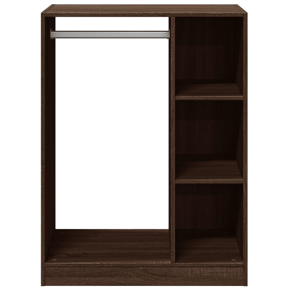 Wardrobe Brown Oak 77x48x102 cm Engineered Wood